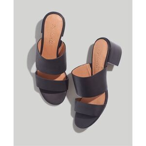 Madewell The Kiera Mule Sandal Black Size 8.5